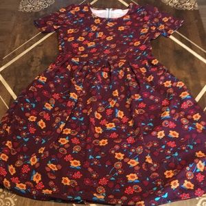 XL Lularoe floral Amelia dress